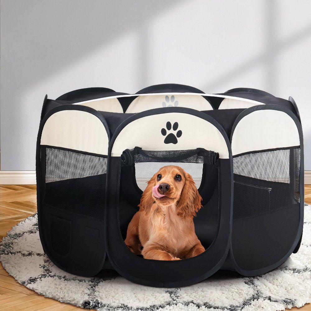 Dog Playpen Tent Pet Crate Fence XL Enclosure - Pet Care > Dog Supplies > Dog Playpens & Gates - Rivercity House & Home Co. (ABN 18 642 972 209) - Affordable Modern Furniture Australia