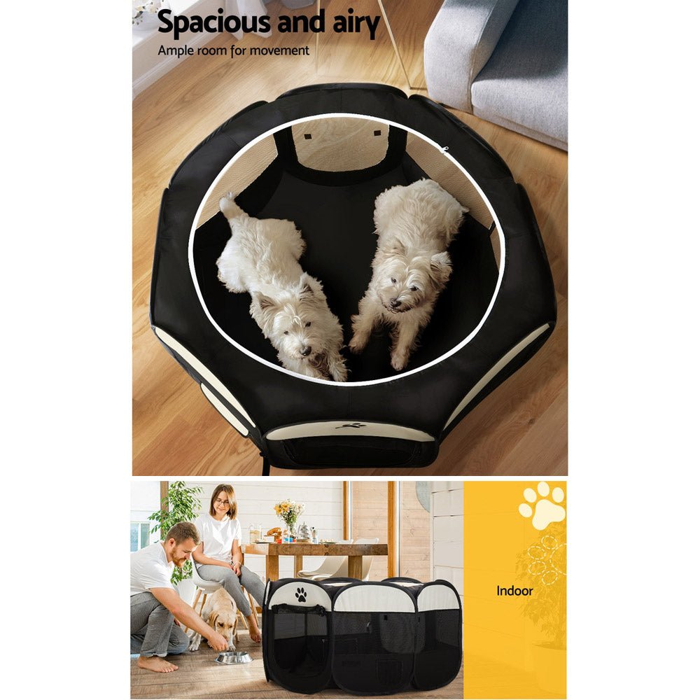 Dog Playpen Tent Pet Crate Fence XL Enclosure - Pet Care > Dog Supplies > Dog Playpens & Gates - Rivercity House & Home Co. (ABN 18 642 972 209) - Affordable Modern Furniture Australia