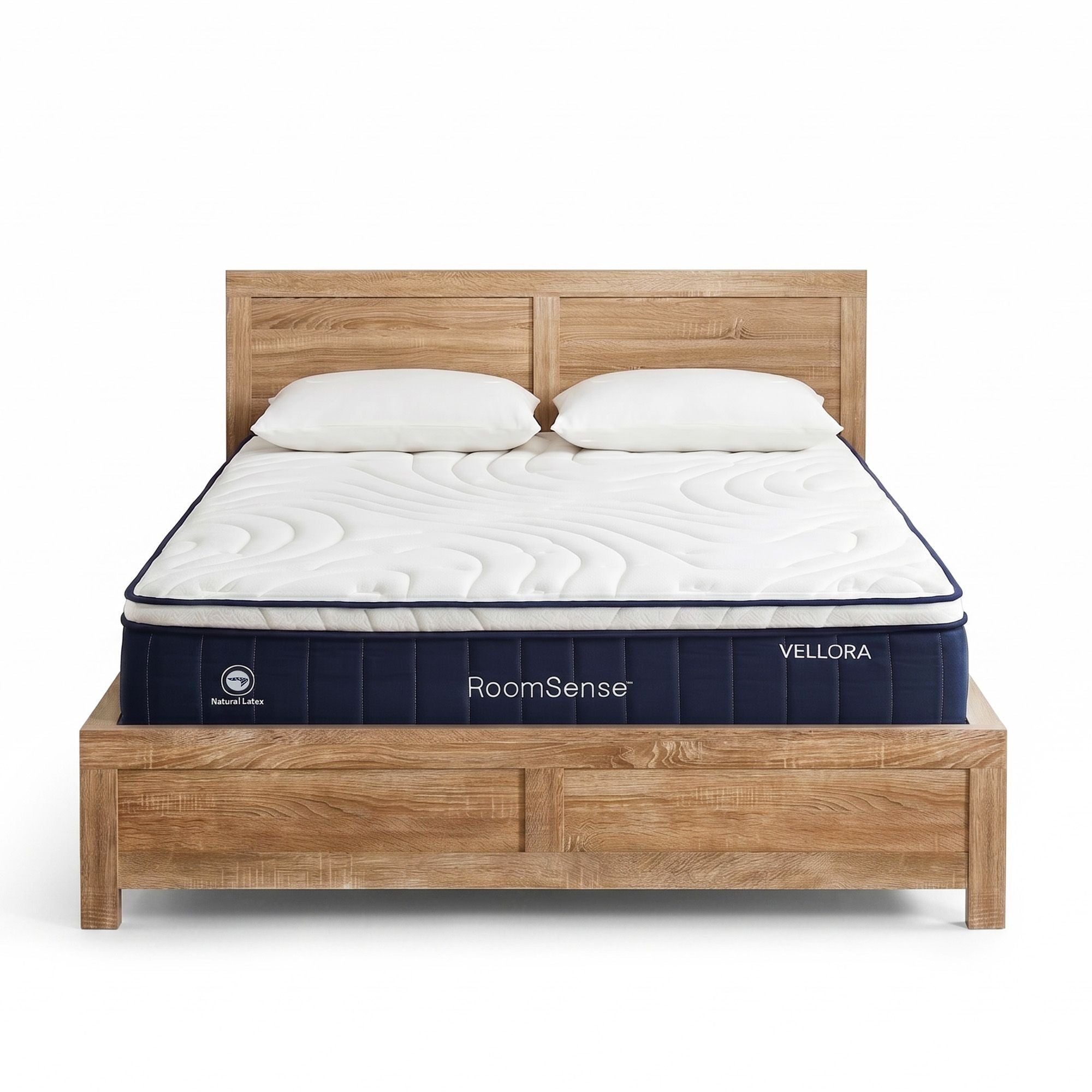 Double 30cm Medium Firm Latex Hybrid Mattress and Pine Bed Frame Bundle - Furniture > Bedroom > Beds & Bed Frames - Rivercity House & Home Co. (ABN 18 642 972 209) - Affordable Modern Furniture Australia
