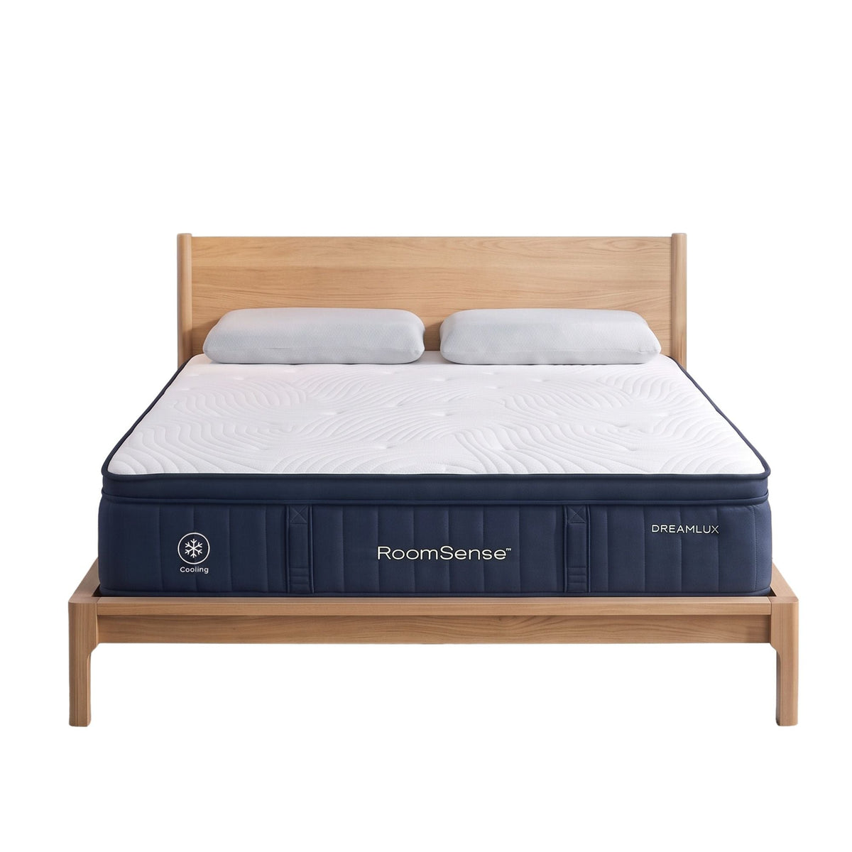 Double 34cm Gel Cooling Tencel Hybrid Mattress Bundle with 2 Memory Foam Pillows - Furniture > Mattresses > Double Mattress - Rivercity House & Home Co. (ABN 18 642 972 209) - Affordable Modern Furniture Australia