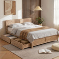 Double Bed Frame with 2 Drawers Bedroom Furniture
