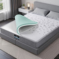 Double Mattress 23cm Pocket Spring Mattress with Adjustable Firmness Reversible Foam Layer for Medium Firm & Firm Support Motion Isolation Bedroom Bed