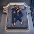Double Mattress 25 cm Hybrid Pocket Spring with 4cm Egg Crate Foam for Deep Sleep Bamboo Charcoal Fabric