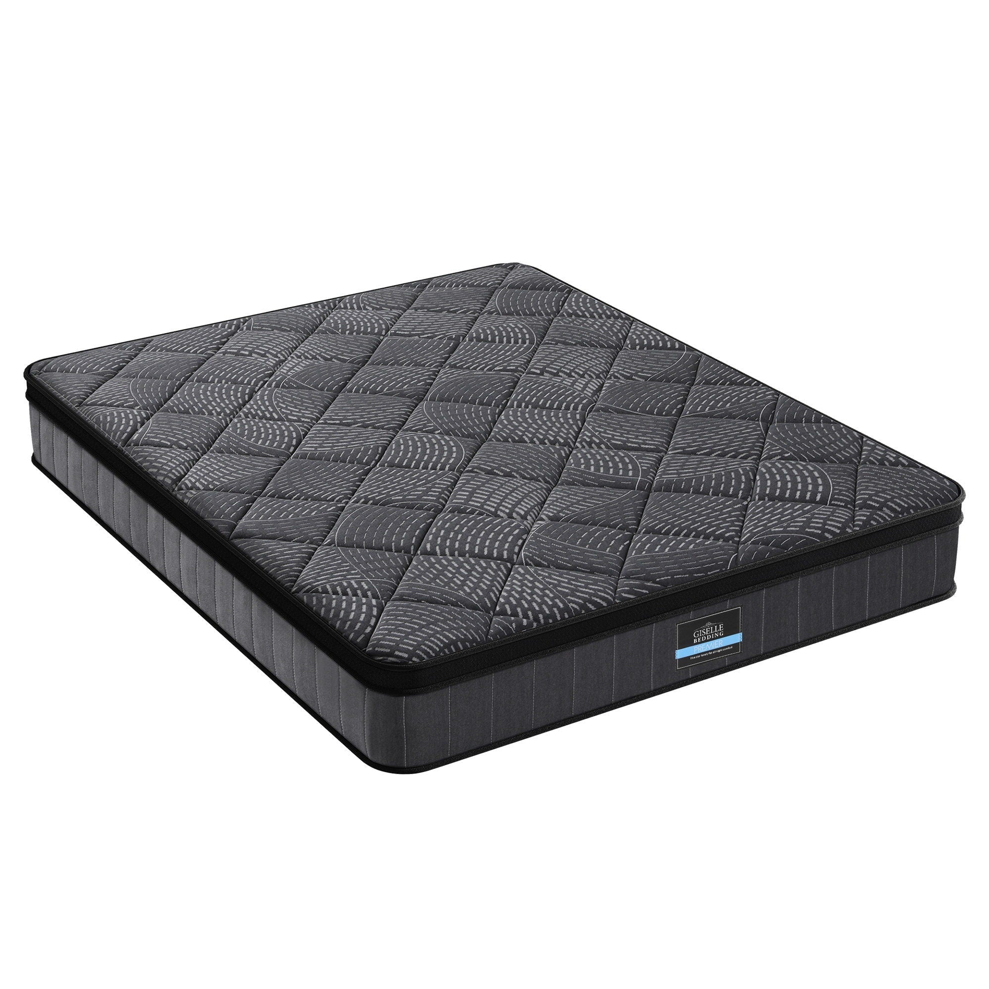 Double Mattress 25cm Pocket Spring Latex Euro Top Medium Firm Bed - Furniture > Mattresses > Double Mattress - Rivercity House & Home Co. (ABN 18 642 972 209) - Affordable Modern Furniture Australia