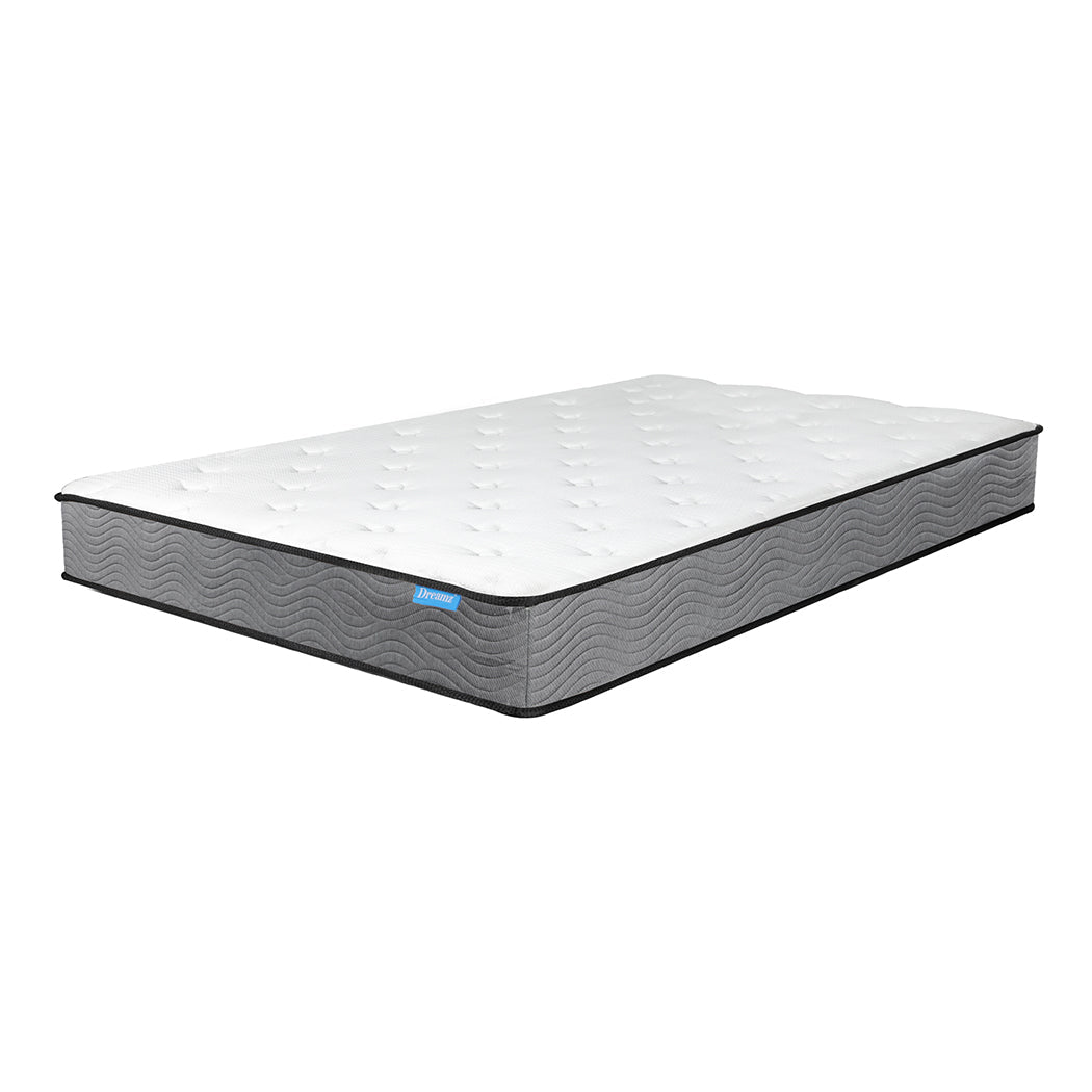 Double Pocket Spring Mattress Extra Firm 23cm - White - Rivercity House & Home Co. (ABN 18 642 972 209) - Affordable Modern Furniture Australia