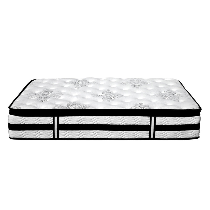 Double Size | Algarve Euro Top Pocket Spring Mattress (Medium Firm) - Rivercity House & Home Co. (ABN 18 642 972 209) - Affordable Modern Furniture Australia