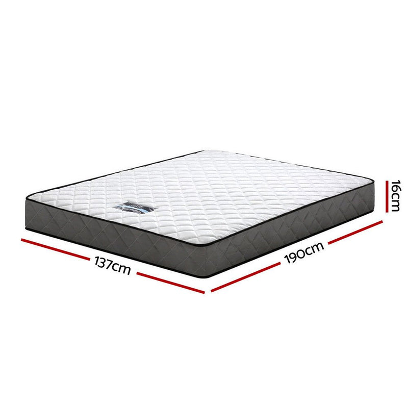 Double Size | Alzbeta Bonnell Spring Mattress (Medium Firm) - Rivercity House & Home Co. (ABN 18 642 972 209) - Affordable Modern Furniture Australia