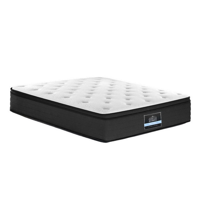 Double Size | Eve Euro Top Pocket Spring Mattress (Medium Firm) - Rivercity House & Home Co. (ABN 18 642 972 209) - Affordable Modern Furniture Australia