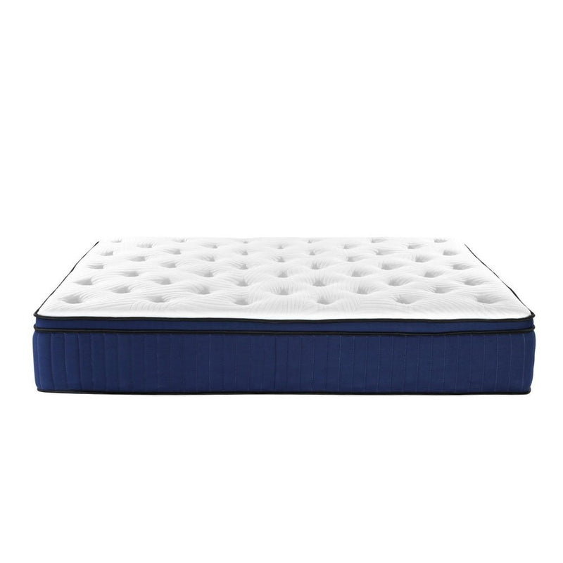 Double Size | Franky Euro Top Cool Gel Pocket Spring Mattress (Medium Firm) - Rivercity House & Home Co. (ABN 18 642 972 209) - Affordable Modern Furniture Australia