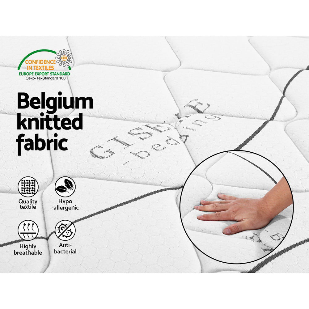 Double Size | Glay Bonnell Spring Mattress (Medium Firm) - Rivercity House & Home Co. (ABN 18 642 972 209) - Affordable Modern Furniture Australia