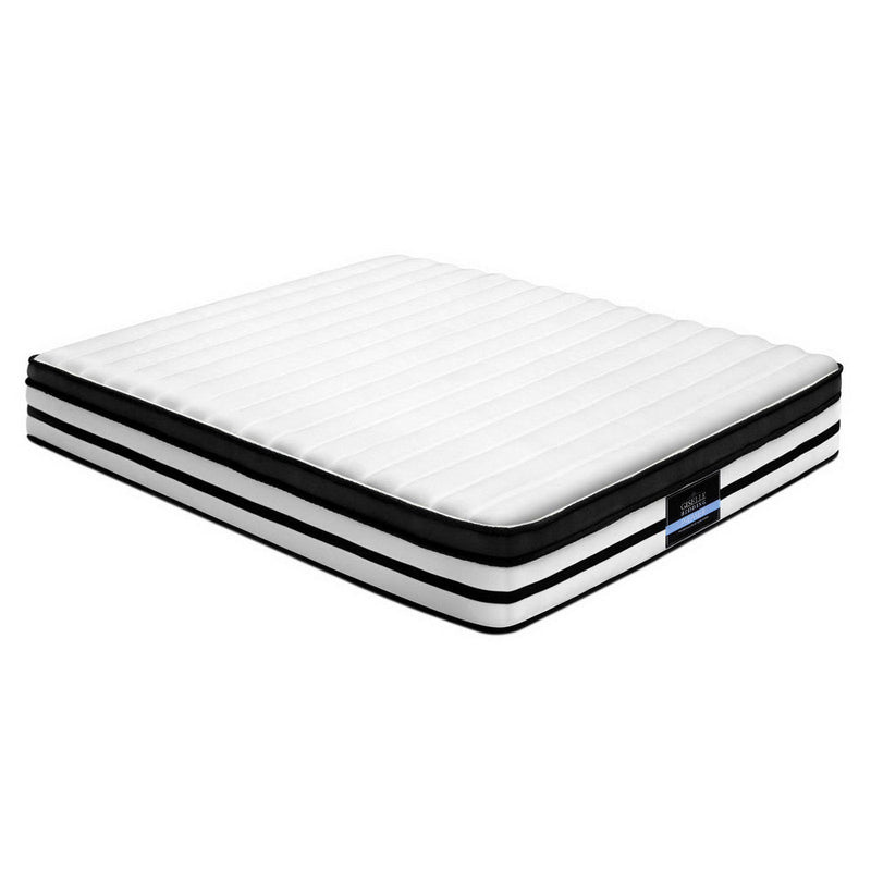 Double Size | Rostock Euro Top Pocket Spring Mattress (Medium) - Rivercity House & Home Co. (ABN 18 642 972 209) - Affordable Modern Furniture Australia