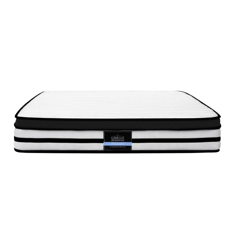 Double Size | Rostock Euro Top Pocket Spring Mattress (Medium) - Rivercity House & Home Co. (ABN 18 642 972 209) - Affordable Modern Furniture Australia