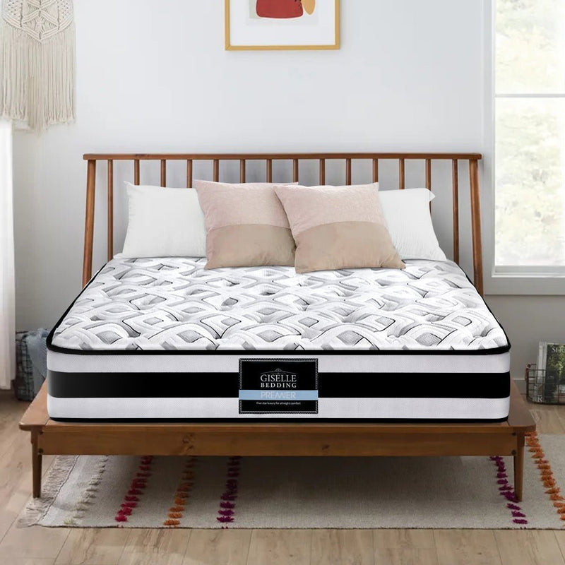 Double Size | Rumba Tight Top Pocket Spring Mattress (Ultra Firm) - Rivercity House & Home Co. (ABN 18 642 972 209) - Affordable Modern Furniture Australia