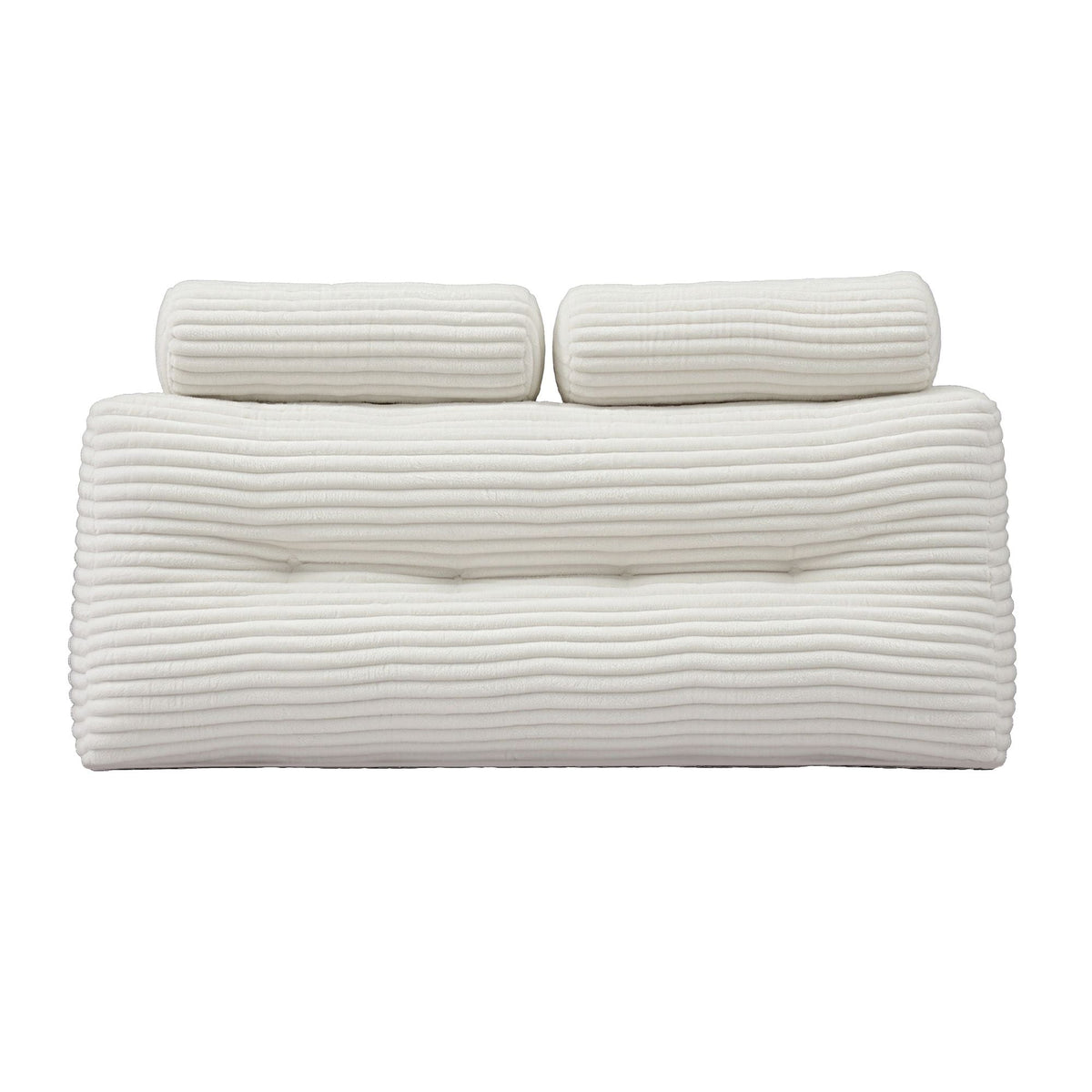 Double Wedge Pillow Headboard with Non-Flattening Shredded Foam Core and Side Pockets - Home & Garden > Bedding > Pillows - Rivercity House & Home Co. (ABN 18 642 972 209) - Affordable Modern Furniture Australia
