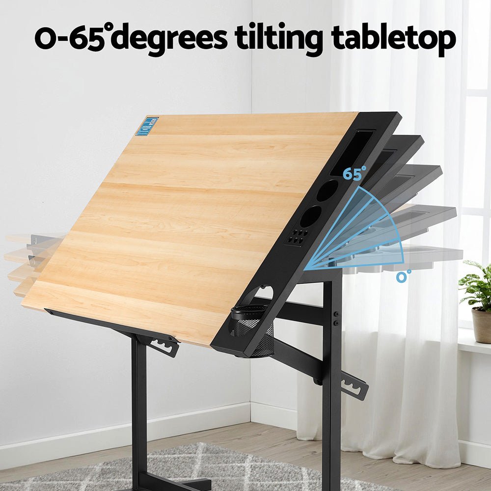 Drafting Table Drawing Desk Art Desk Multi - Functional Craft Drawing Table - Furniture > Office > Desks - Rivercity House & Home Co. (ABN 18 642 972 209) - Affordable Modern Furniture Australia