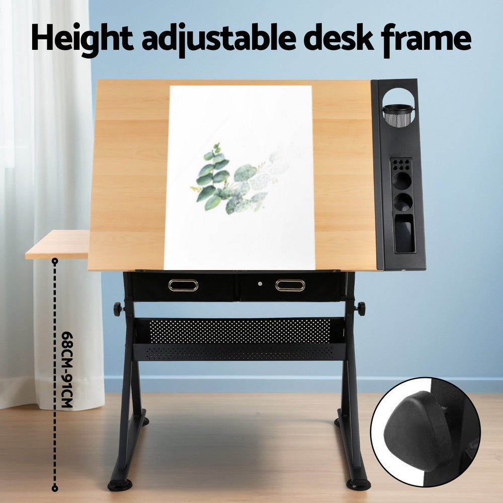 Drawing Desk Drafting Table - Furniture > Office > Desks - Rivercity House & Home Co. (ABN 18 642 972 209) - Affordable Modern Furniture Australia
