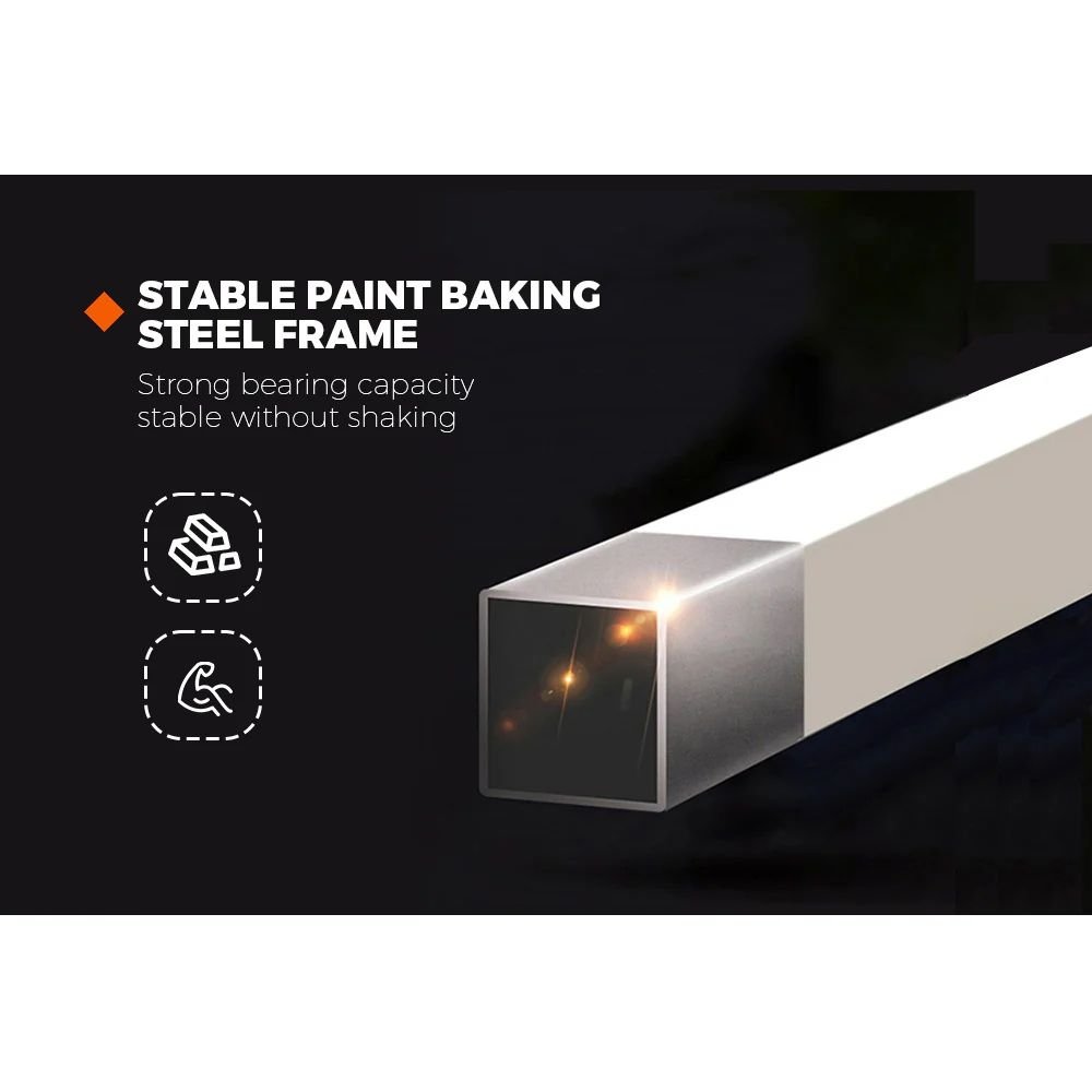 Dryer Stand Over Front Loading Washing Machine, 100kg Heavy Duty Steel Stacking Kit, 102x67x60cm Space Saving Shelf for Small Home, Anti - Slip Rubber Surface, Fits Tumble Dryers & Washers, White - Appliances > Washers, Dryers & Irons > Washing Machines - Rivercity House & Home Co. (ABN 18 642 972 209) - Affordable Modern Furniture Australia