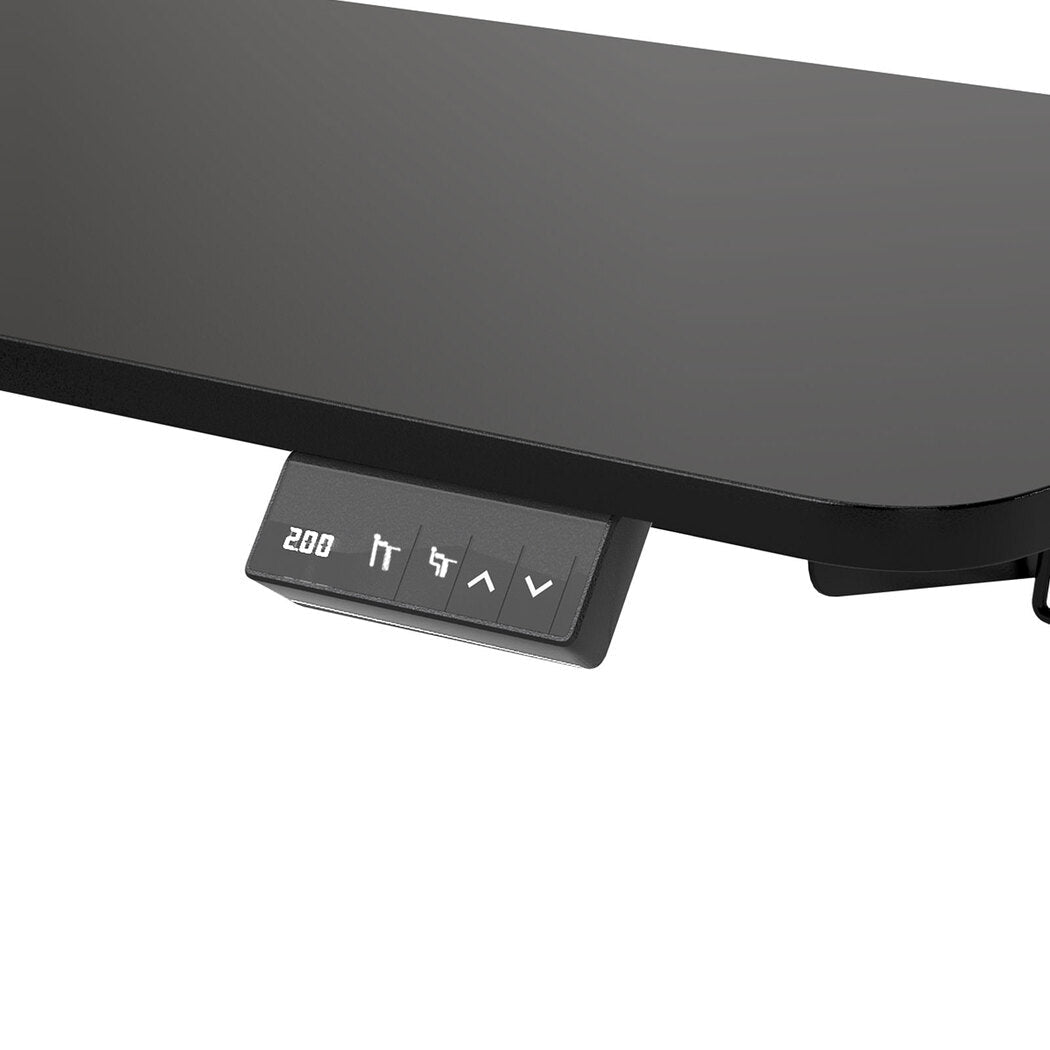 Electric Adjustable Height Standing Desk Table with Memory Function - Black - Rivercity House & Home Co. (ABN 18 642 972 209) - Affordable Modern Furniture Australia