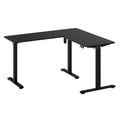 Electric Adjustable Height Standing Desk Table with Memory Function - Black