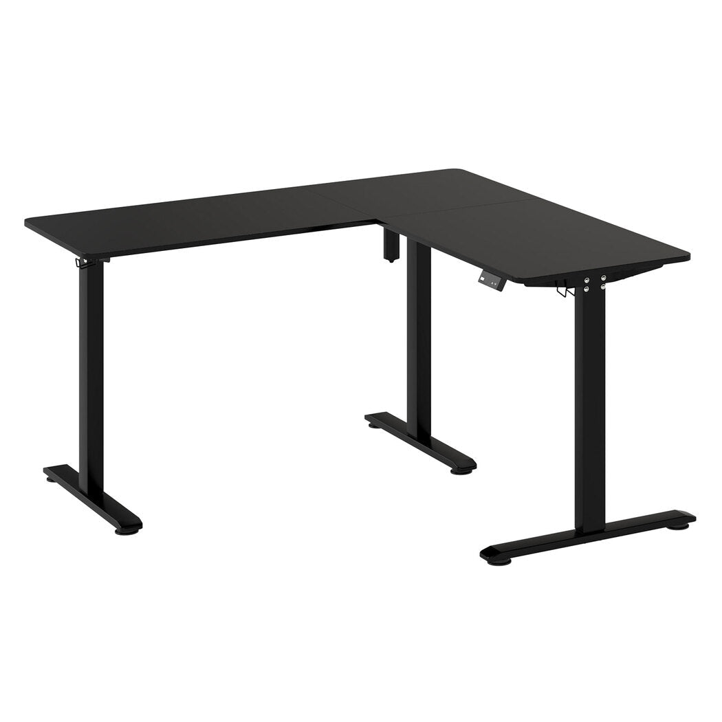 Electric Adjustable Height Standing Desk Table with Memory Function - Black - Rivercity House & Home Co. (ABN 18 642 972 209) - Affordable Modern Furniture Australia