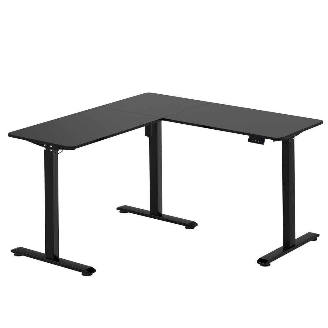 Electric Adjustable Height Standing Desk Table with Memory Function - Black - Rivercity House & Home Co. (ABN 18 642 972 209) - Affordable Modern Furniture Australia