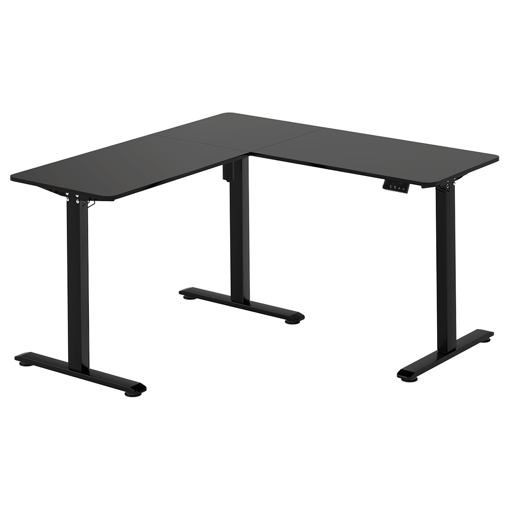 Electric Adjustable Height Standing Desk Table with Memory Function - Black - Rivercity House & Home Co. (ABN 18 642 972 209) - Affordable Modern Furniture Australia