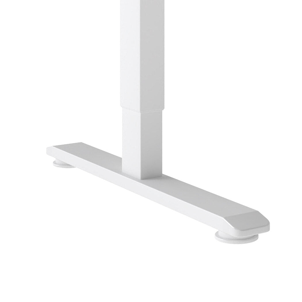 Electric Adjustable Height Standing Desk Table with Memory Function - White - Rivercity House & Home Co. (ABN 18 642 972 209) - Affordable Modern Furniture Australia