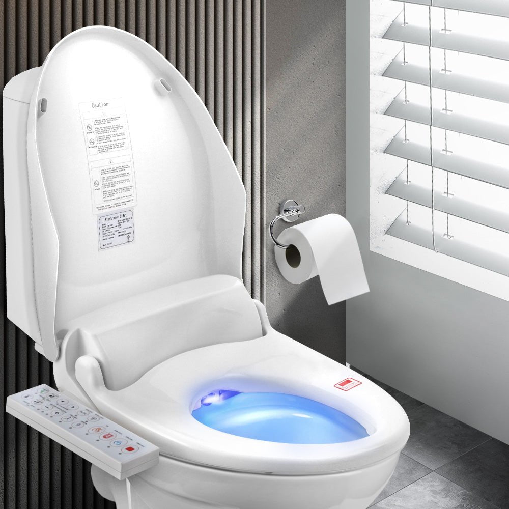 Electric Bidet Toilet Seat Cover Bathroom Spray Water Wash V Shape - Furniture > Bathroom > Bidets - Rivercity House & Home Co. (ABN 18 642 972 209) - Affordable Modern Furniture Australia