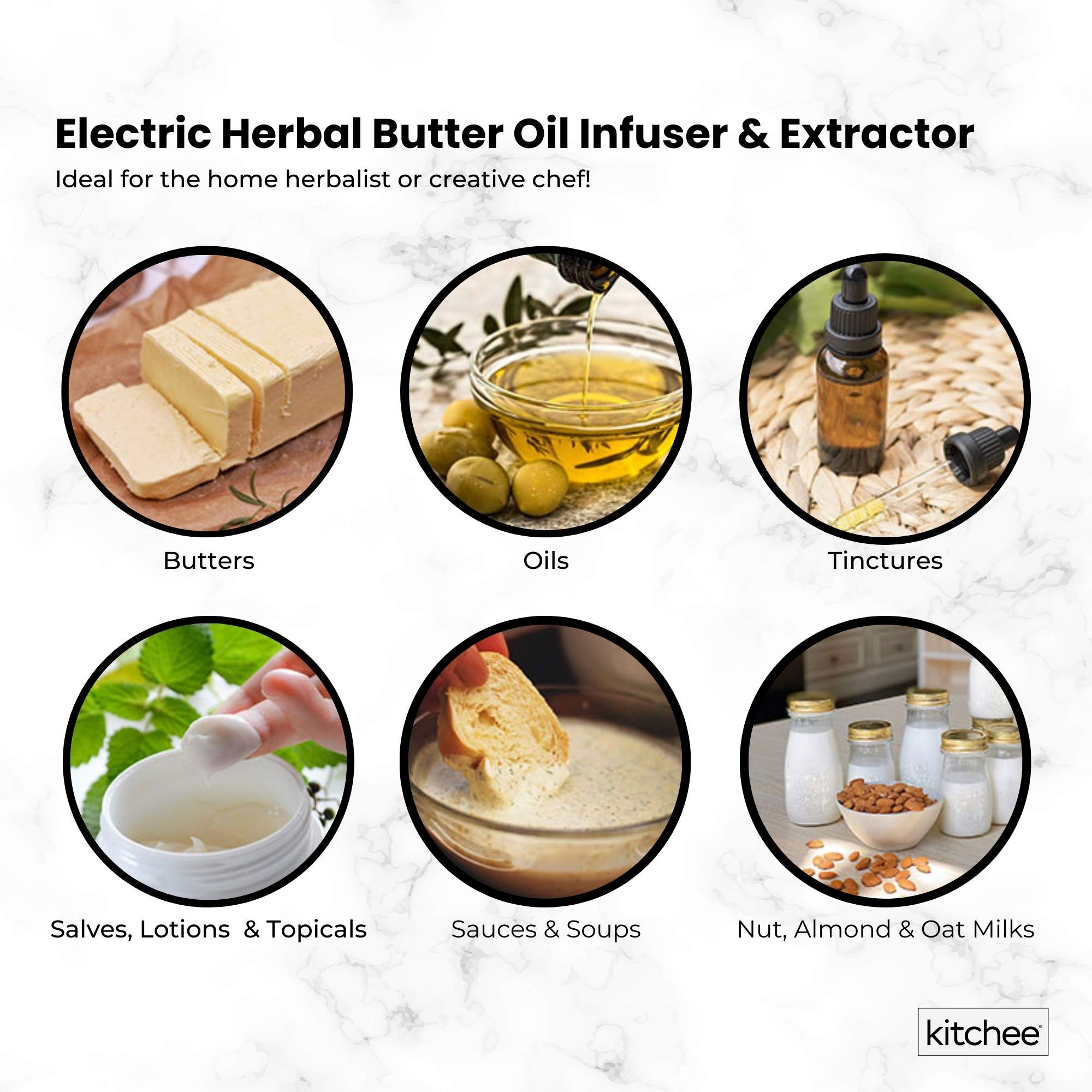 Electric Butter Oil Herbal Infuser & Extractor + Decarboxylator Machine - Appliances > Kitchen Appliances > Kettles - Rivercity House & Home Co. (ABN 18 642 972 209) - Affordable Modern Furniture Australia