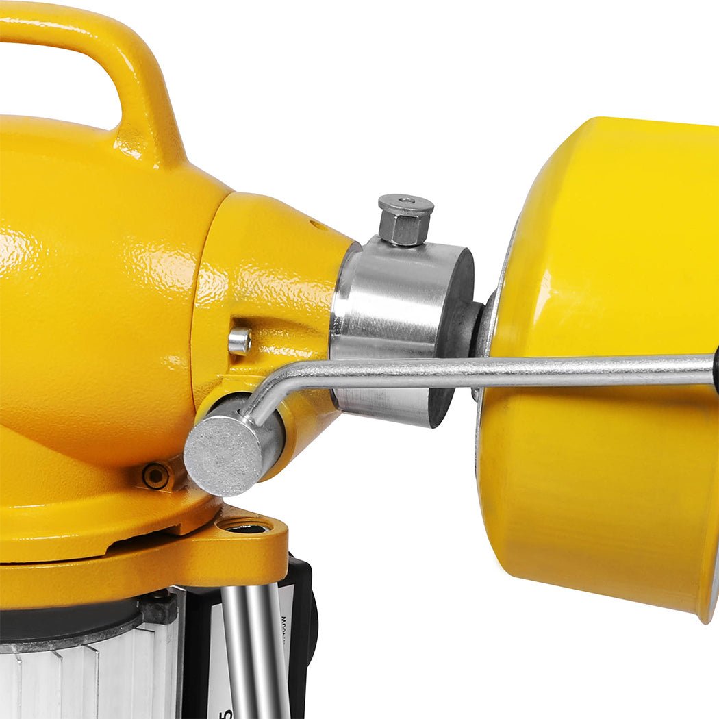Electric Drain Cleaner Machine Snake 20 - 200mm with 12m Cable - Yellow - Rivercity House & Home Co. (ABN 18 642 972 209) - Affordable Modern Furniture Australia