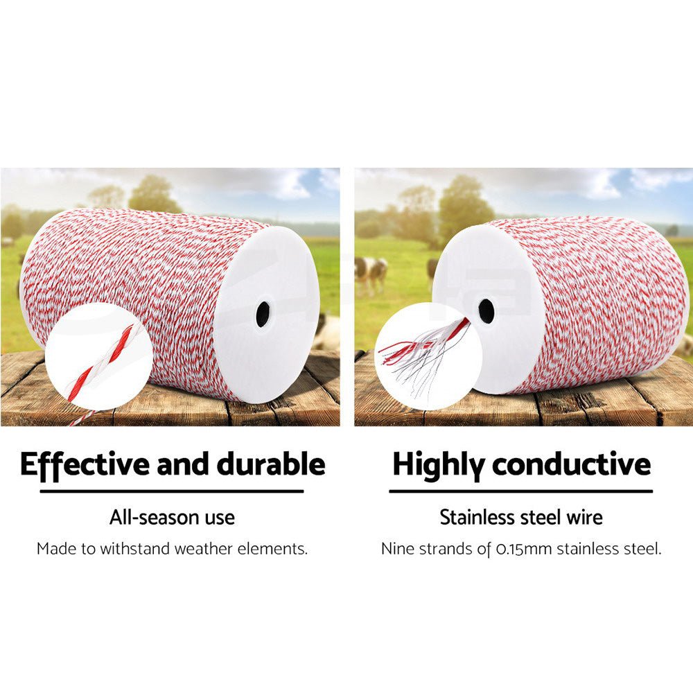 Electric Fence Poly Wire 1000M - Home & Garden > Home & Garden Others - Rivercity House & Home Co. (ABN 18 642 972 209) - Affordable Modern Furniture Australia