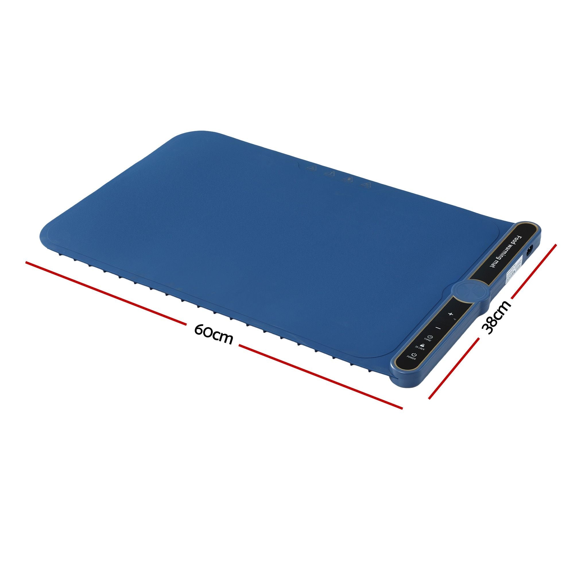 Electric Food Warming Mat 60 x 38cm with Timer and Child Safety Lock - Blue - Appliances > Kitchen Appliances > Food Warmers & Chafing Dishes - Rivercity House & Home Co. (ABN 18 642 972 209) - Affordable Modern Furniture Australia