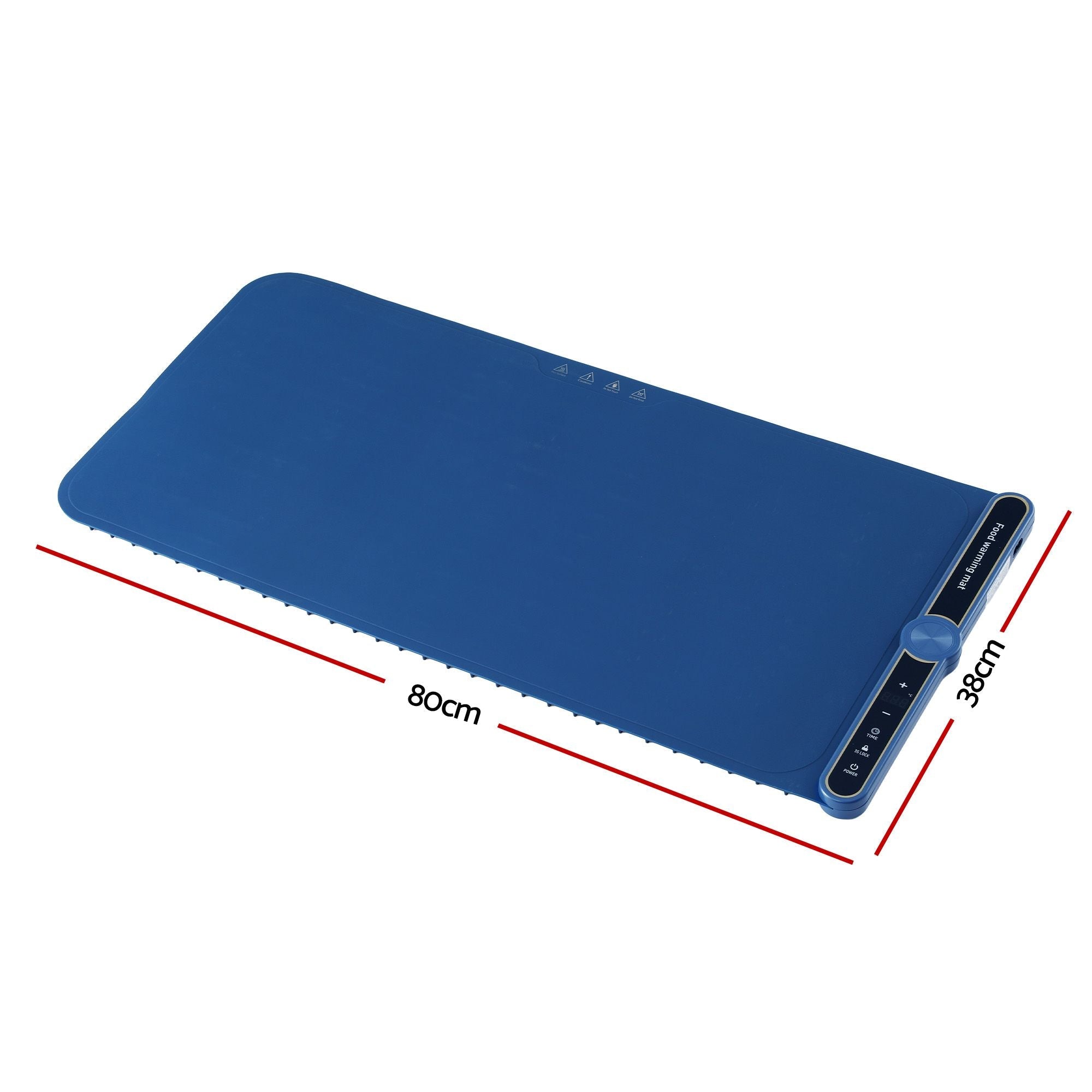 Electric Food Warming Mat 80cm Roll Up Buffet Tray 430W - Blue - Appliances > Kitchen Appliances > Food Warmers & Chafing Dishes - Rivercity House & Home Co. (ABN 18 642 972 209) - Affordable Modern Furniture Australia