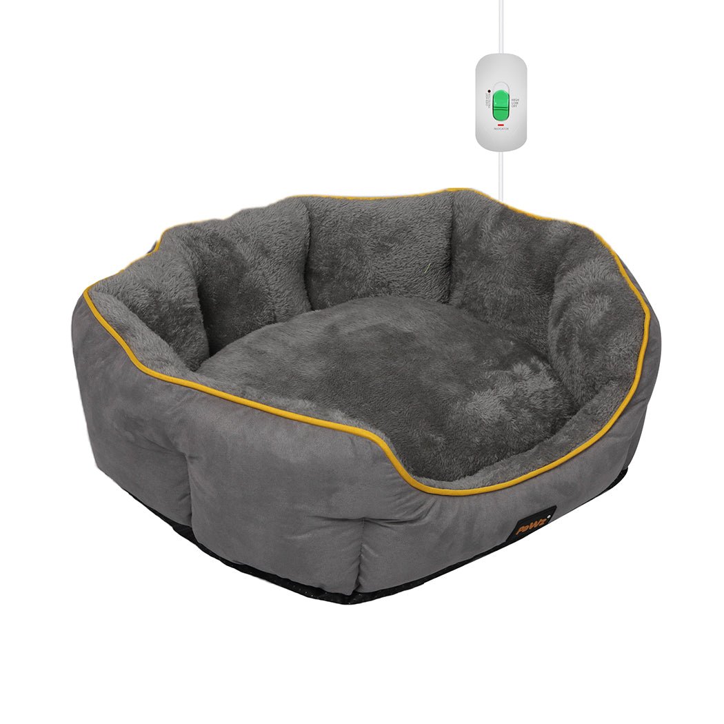 Electric Heated Pet Bed Small - Grey - Rivercity House & Home Co. (ABN 18 642 972 209) - Affordable Modern Furniture Australia