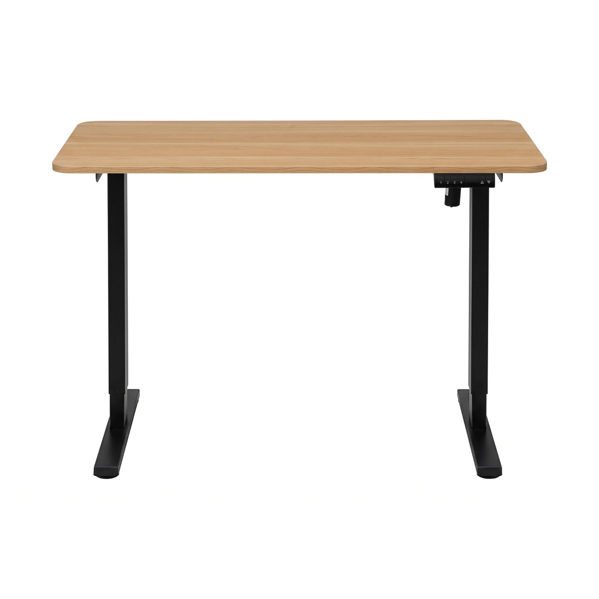 Electric Height Adjustable Standing Desk 120cm - Natural Black - Furniture > Office > Desks - Rivercity House & Home Co. (ABN 18 642 972 209) - Affordable Modern Furniture Australia