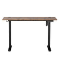 Electric Height Adjustable Standing Desk 120cm - Vintage Oak