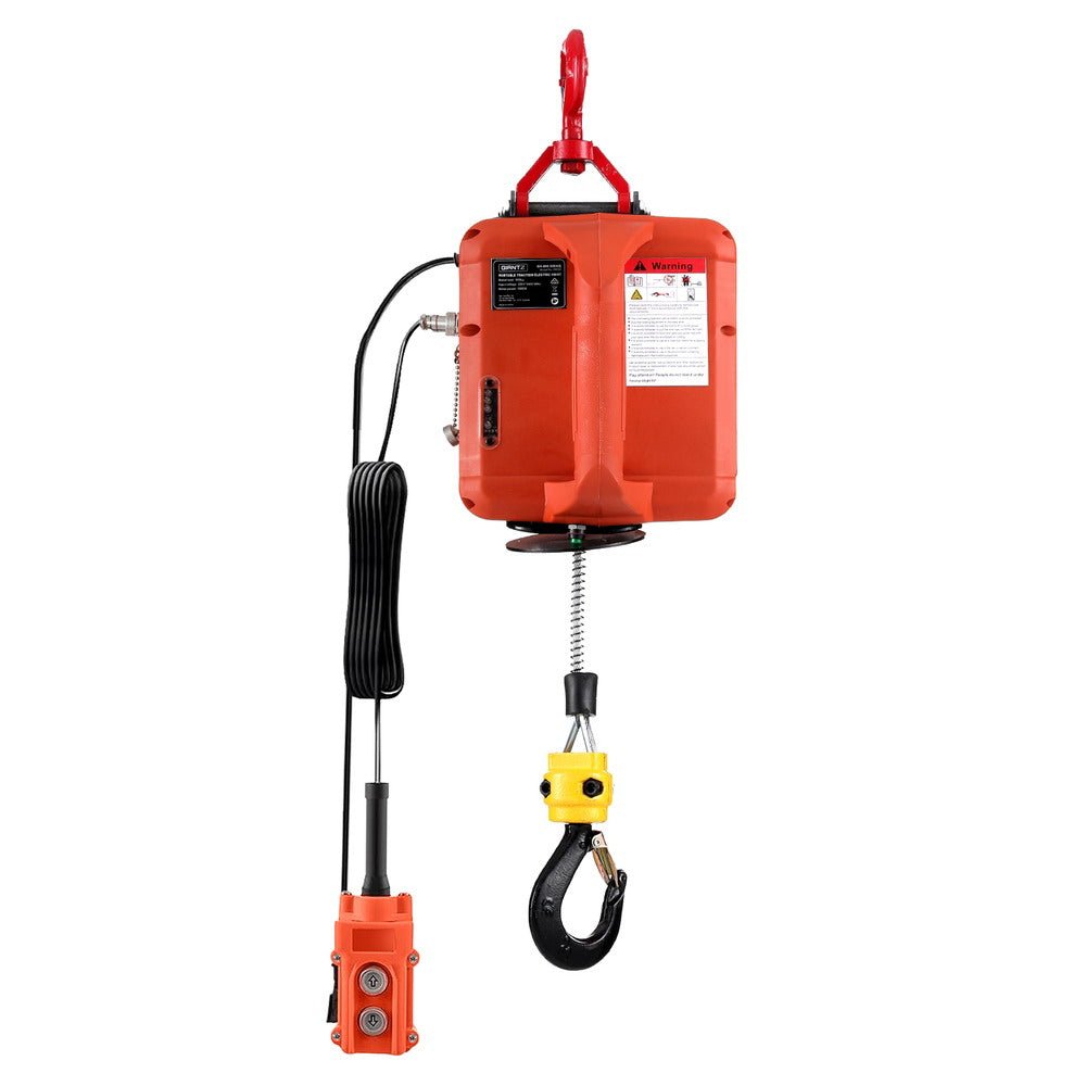 Electric Hoist Winch 500KG Wired/Wireless Remote Control - Tools > Industrial Tools - Rivercity House & Home Co. (ABN 18 642 972 209) - Affordable Modern Furniture Australia