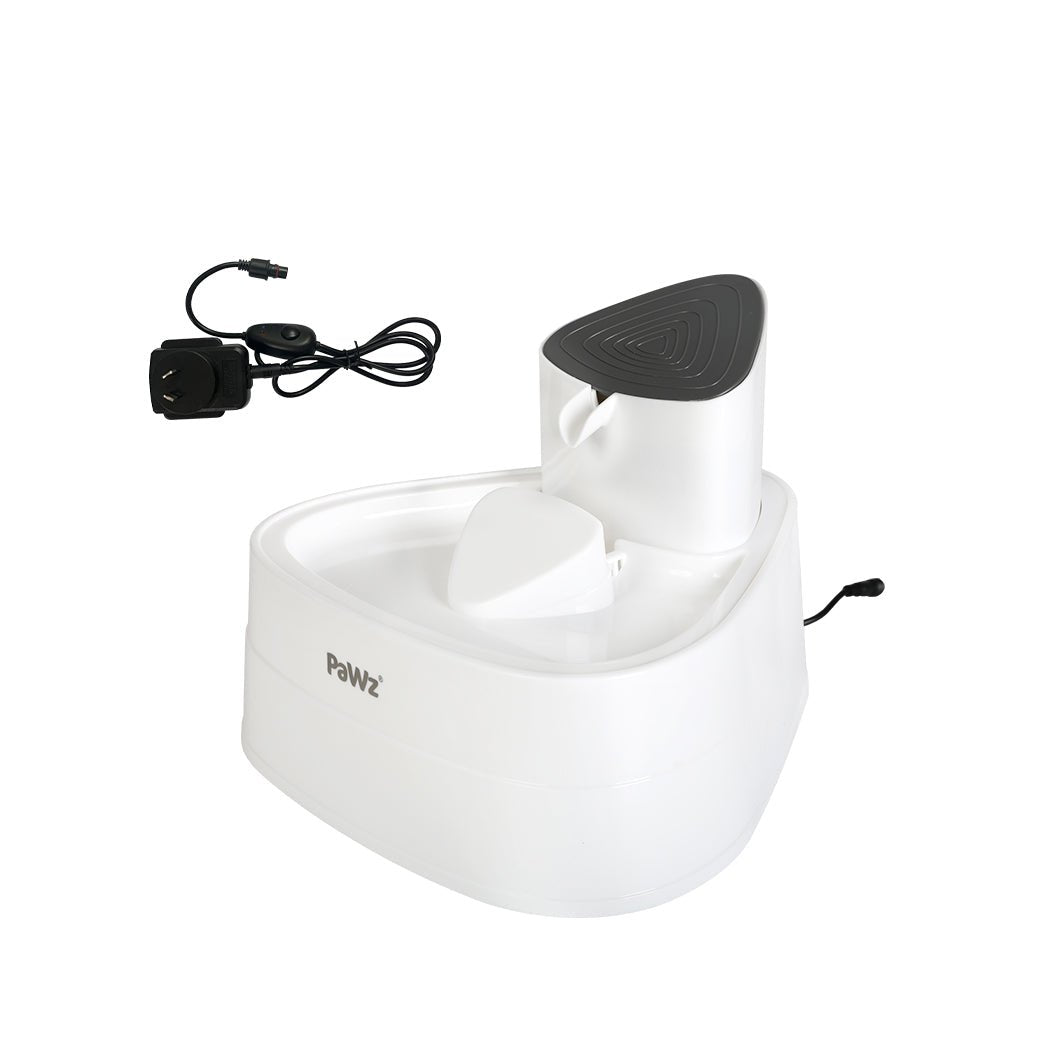 Electric Pet Water Fountain with 4 - Stage Filtration - White - Rivercity House & Home Co. (ABN 18 642 972 209) - Affordable Modern Furniture Australia