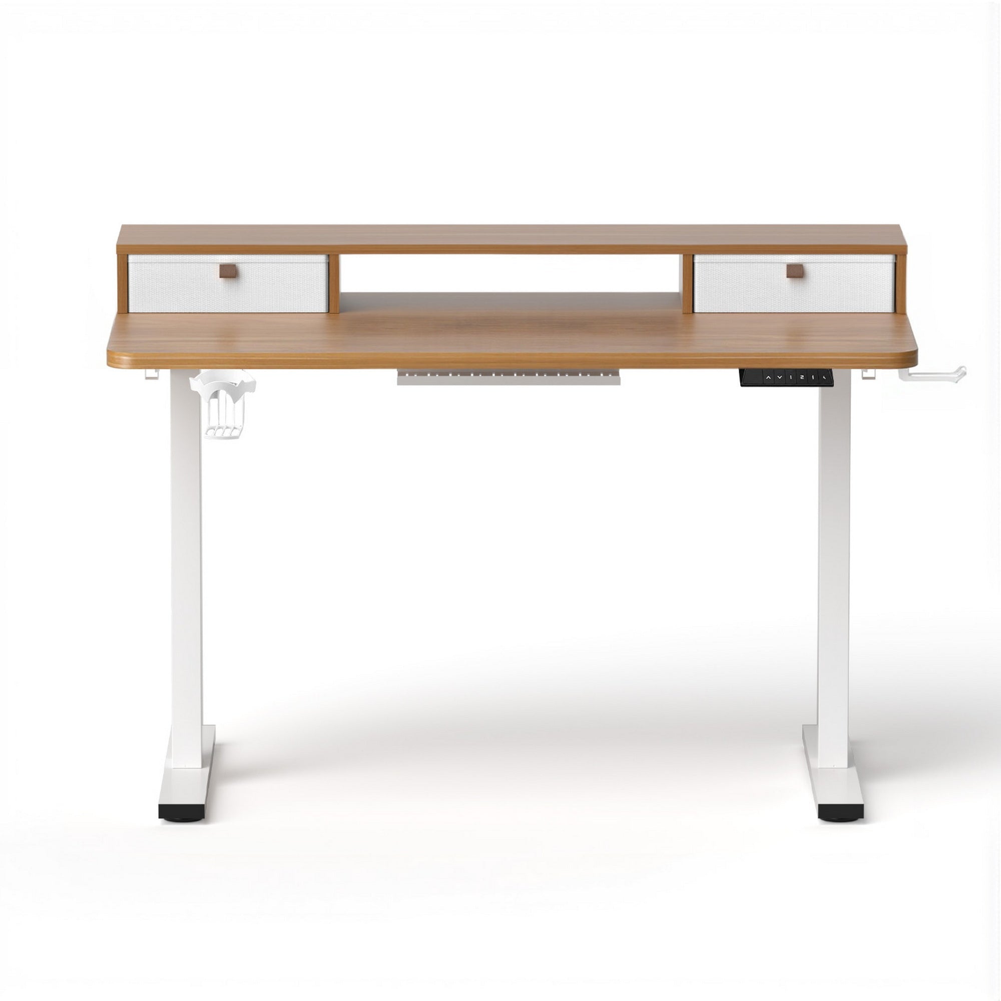 Electric Standing Desk Height Adjustable Sit Stand Desk Home Office - Furniture > Office > Desks - Rivercity House & Home Co. (ABN 18 642 972 209) - Affordable Modern Furniture Australia