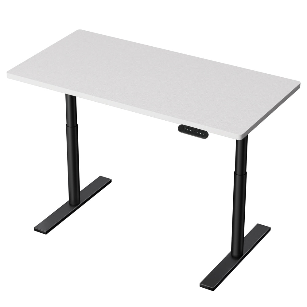 Electric Standing Desk Motorised Adjustable Sit Stand Desks Black White - Furniture > Office - Rivercity House & Home Co. (ABN 18 642 972 209) - Affordable Modern Furniture Australia