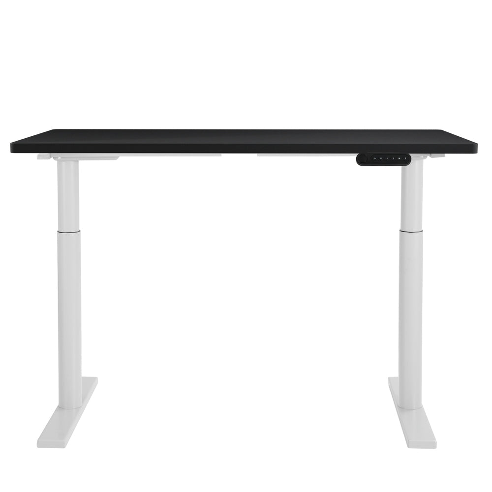 Electric Standing Desk Sit Stand Desks Motorised Dual Motor 120CM Black - Furniture > Office > Desks - Rivercity House & Home Co. (ABN 18 642 972 209) - Affordable Modern Furniture Australia