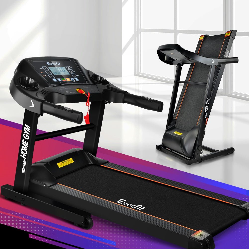 Electric Treadmill MIG41 40cm Running Home Gym Machine Fitness 12 Speed Level Foldable Design - Rivercity House & Home Co. (ABN 18 642 972 209) - Affordable Modern Furniture Australia