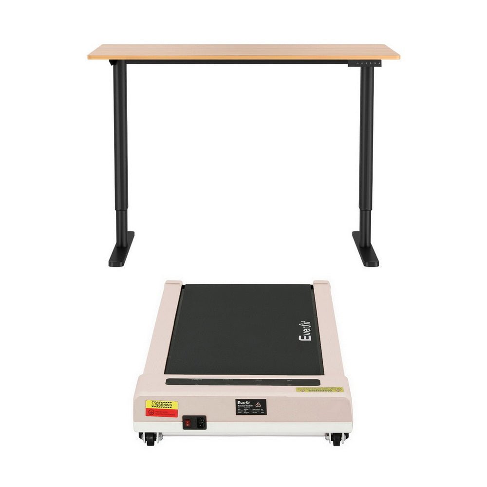 Electric Treadmill with 120cm Automatic Standing Desk Walking Pad 360mm - Furniture > Office > Desks - Rivercity House & Home Co. (ABN 18 642 972 209) - Affordable Modern Furniture Australia