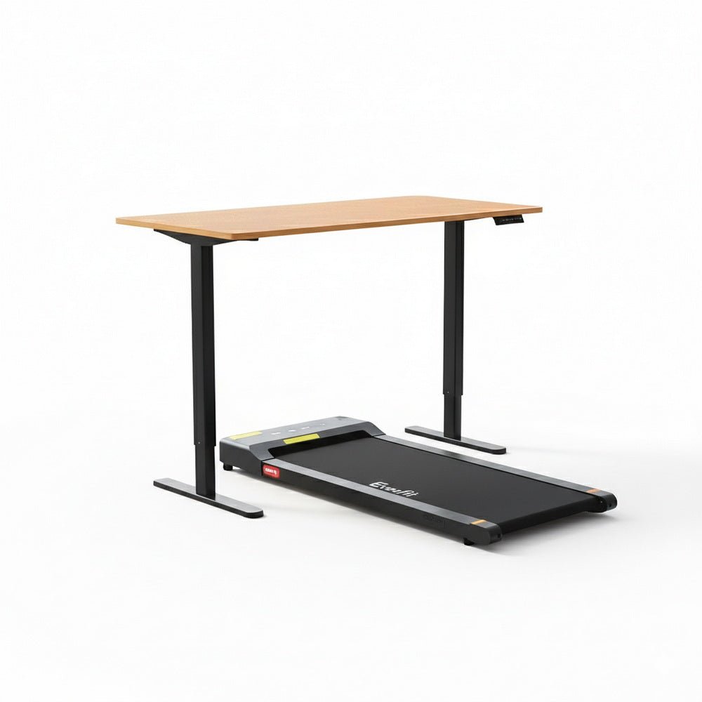 Electric Treadmill with 120cm Automatic Standing Desk Walking Pad 400mm - Furniture > Office > Desks - Rivercity House & Home Co. (ABN 18 642 972 209) - Affordable Modern Furniture Australia