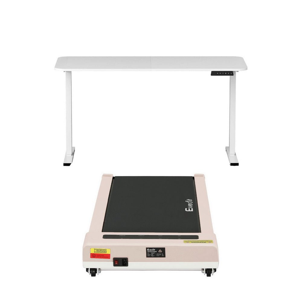 Electric Treadmill with 140cm Automatic Standing Desk Walking Pad 360mm - Furniture > Office > Desks - Rivercity House & Home Co. (ABN 18 642 972 209) - Affordable Modern Furniture Australia
