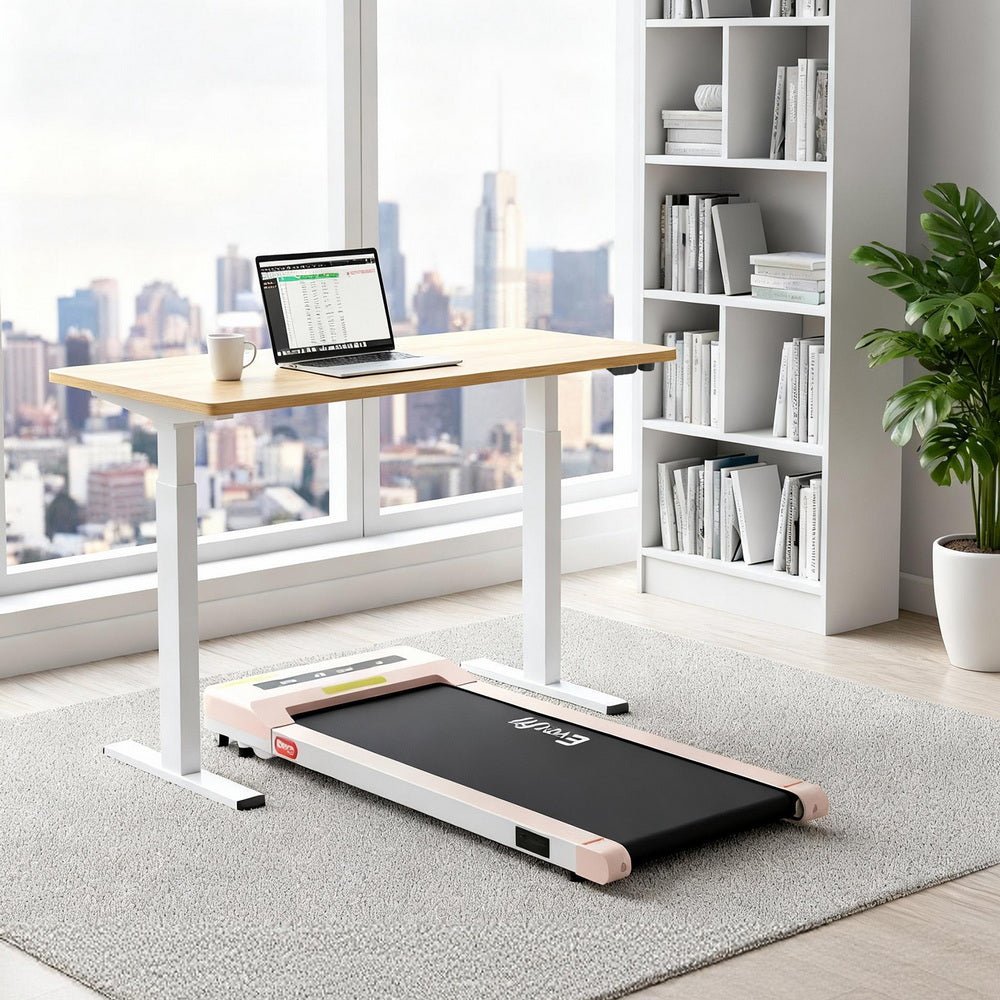Electric Treadmill with 140cm Automatic Standing Desk Walking Pad 360mm - Furniture > Office > Desks - Rivercity House & Home Co. (ABN 18 642 972 209) - Affordable Modern Furniture Australia