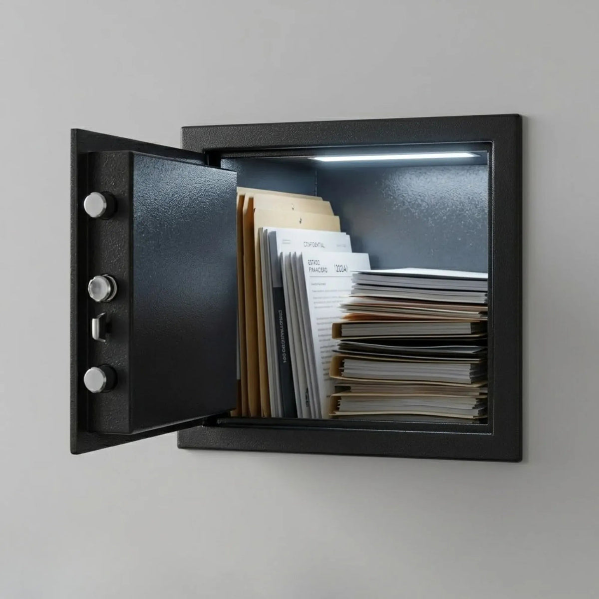 Electronic Safe Box with Deposit Slot and Programmable Keypad - Black - Home & Garden > Home Office Accessories > Desk Accessories - Rivercity House & Home Co. (ABN 18 642 972 209) - Affordable Modern Furniture Australia