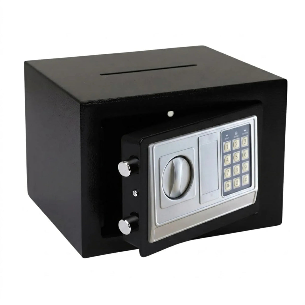 Electronic Safe Box with Deposit Slot and Programmable Keypad - Black - Home & Garden > Home Office Accessories > Desk Accessories - Rivercity House & Home Co. (ABN 18 642 972 209) - Affordable Modern Furniture Australia
