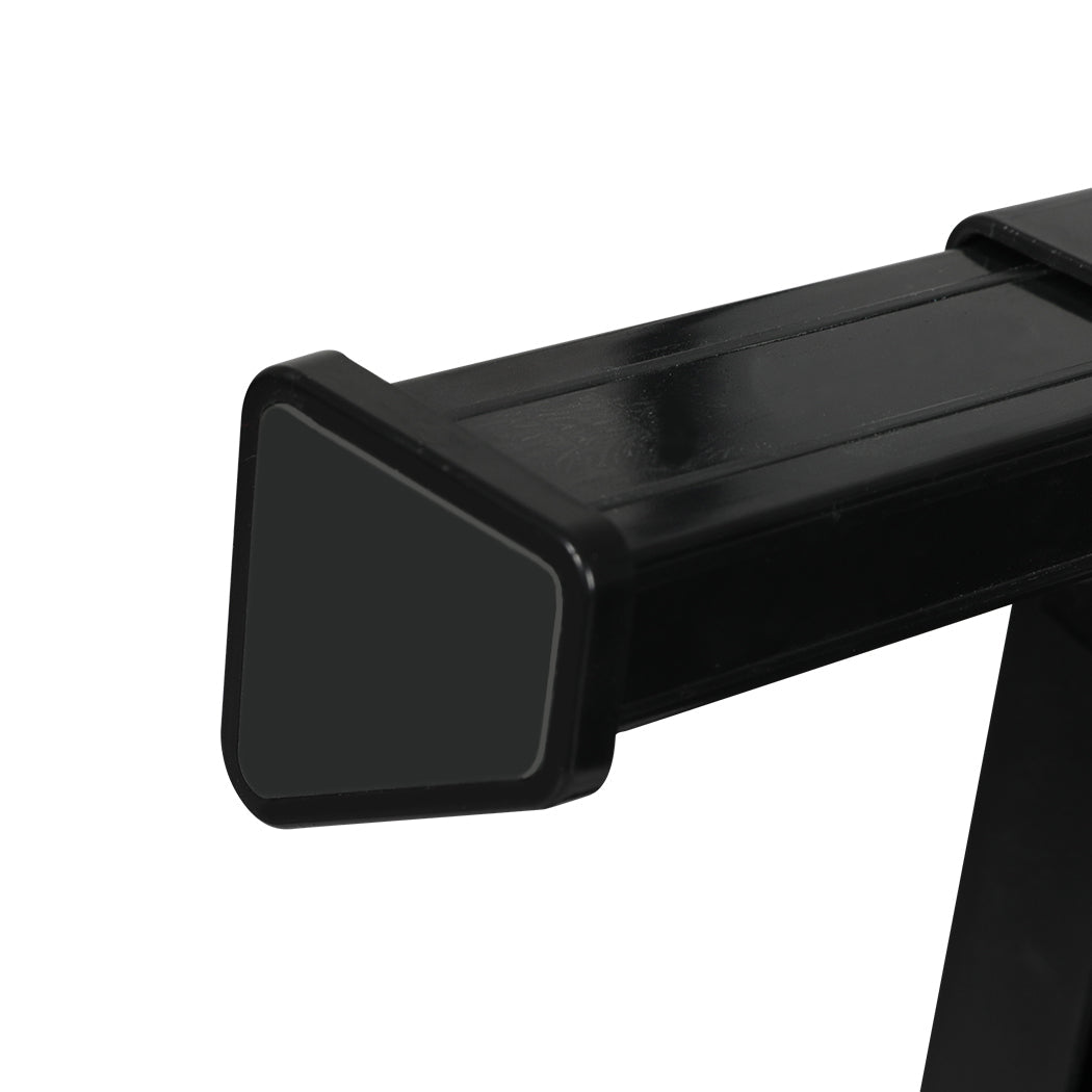 Elevated Adjustable 4 - Height Dog Feeder with Slow Feed Bowls - Black - Rivercity House & Home Co. (ABN 18 642 972 209) - Affordable Modern Furniture Australia