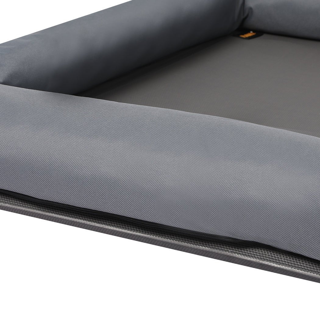 Elevated Large Pet Bed for Dog Puppy Cat - Grey - Rivercity House & Home Co. (ABN 18 642 972 209) - Affordable Modern Furniture Australia